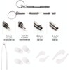 Precision Screwdriver Set, Eyeglass repair kit with 10-style screwdrivers/nose pads/4