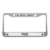 Pike License Plate Frame (Chrome) 5 Year Warranty