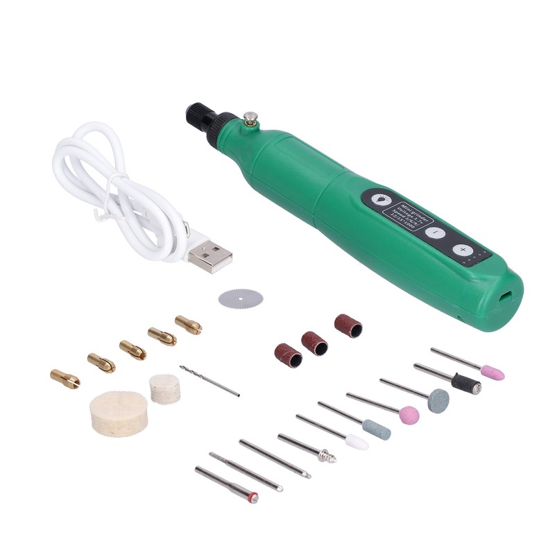 202 Electric Mini Grinder Set Drill Power Tools Cordless USB