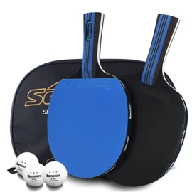 Senston Ping Pong Paddles /5-Ply Premium Table Tennis Paddle, Ideal for Entertainment or Competition - Ping Pong Paddle Set with Balls