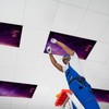 EcjoyHub 4 Pack Fluorescent Light Covers for Ceiling Lights Classroom,