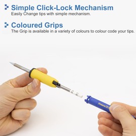 HAKKO B3216 Anti Bacterial Sleeve Assembly Yellow For FM2028 / FM2027 Irons