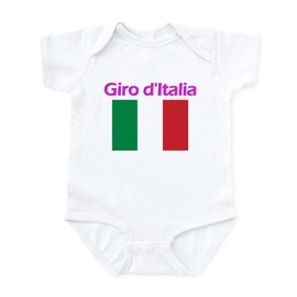 CafePress Giro D'italia Infant Bodysuit Cute Infant Bodysuit Baby Romper Cloud White