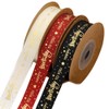 Leadigol Satin Printing Ribbon, Birthday Ribbon, DIY Gift Wrapping Ribbon