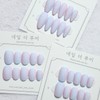  Pink Blossom ·͜· Handmade Nail Tip - Short Ballerina