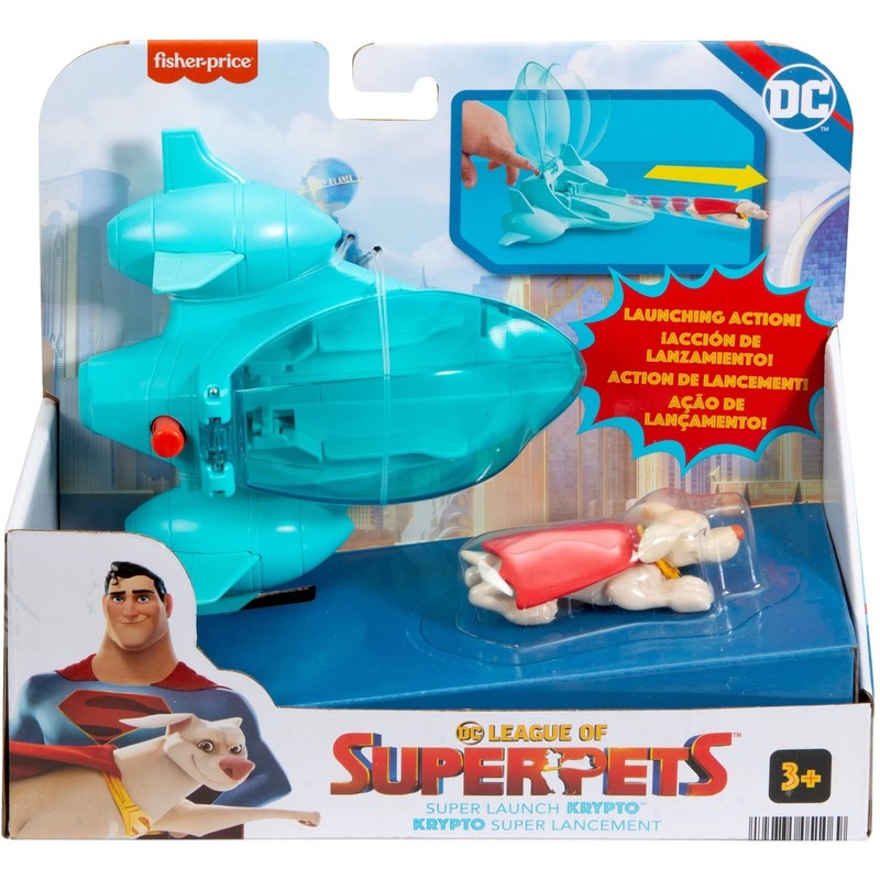 Fisher-Price DC League of Super-Pets Super Launch - Krypto