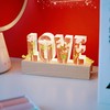 Voaesdk 6 Inch Rectangle Led Lights Display Bases,Rectangle Display Pedestals,2PCS