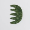 Healeved Scalp Massager Creative Wide Tooth Comb Gua Sha Jade