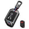 YONUFI for Jeep Key Fob Cover Metal key Case Compatible