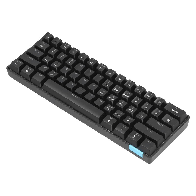 Wireless Keyboard 12 Lighting Effects PBT 61 Keys Stable Transmission