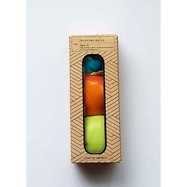 3 Multicolored Juggling Balls