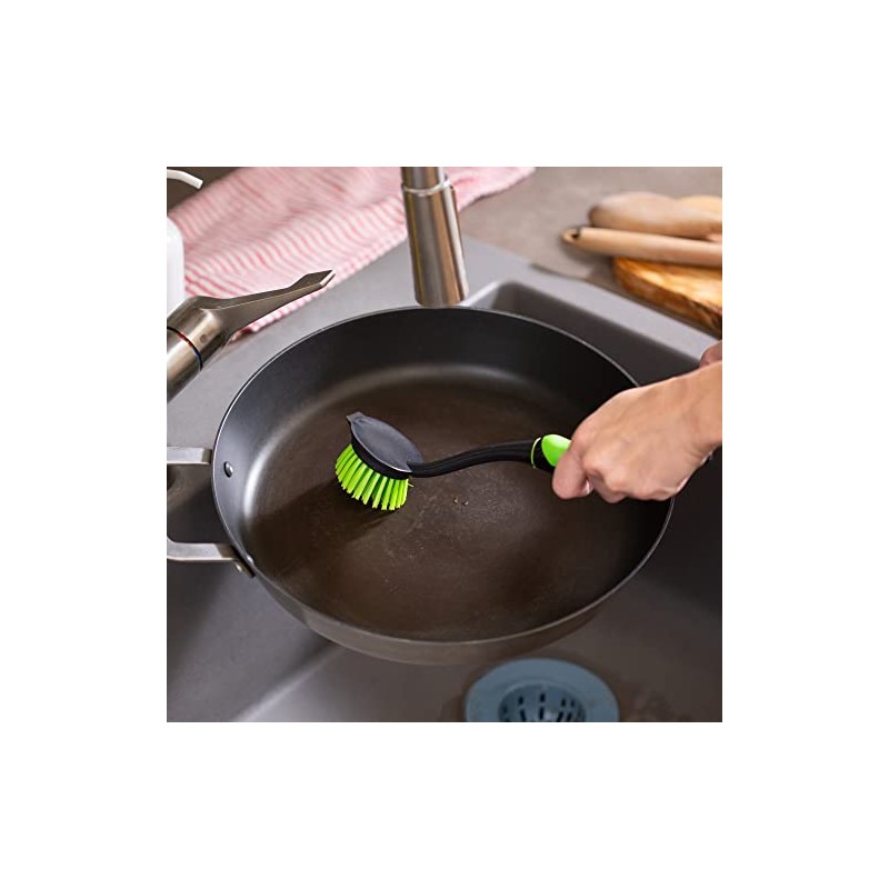 Chef Craft Deluxe Plastic Pan Brush, 11 inch, Color May