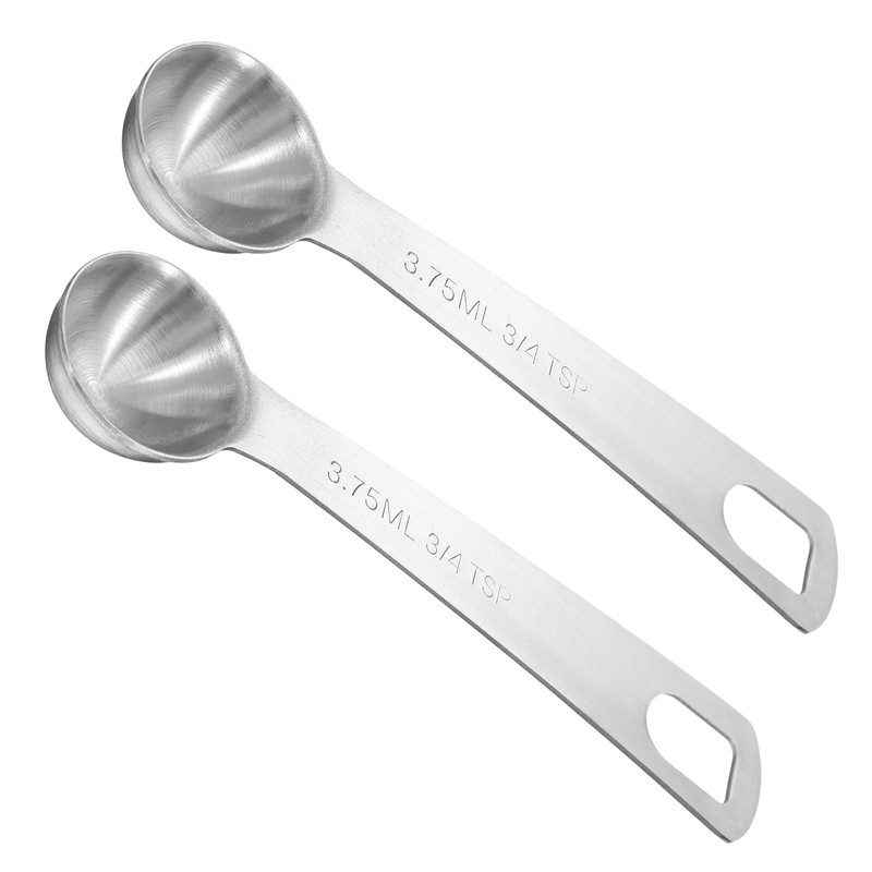 2Pcs 3/4 tsp Measuring Spoon, (1/4 tbsp | 3.75 ml