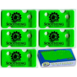 Soothing Wellness Essentials 5 Pack Essential Oils Opener Key Tool Set (Basil Green) - The Perfect Opener and Remover Accessory for Roller Balls and Caps on Most Bottles