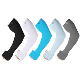 SHINYMOD Arm Sleeves for Men Women UV Sun Protection Compression Warmer Cover