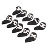 10pcs set PU Waterproof Golf Club Iron Cover Fine Sewing