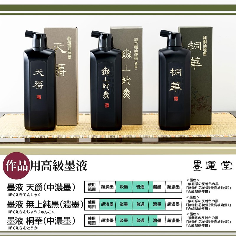 Sumikundo 11817 Sumiju, Pure Black, Dark Sumi, 16.9 fl oz