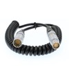 DRRI 2B 8 core Male to 8 core Female Coiled