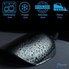 JBscoop Large Ice Scoop with Holes. Stainless Steel Ice Scoop