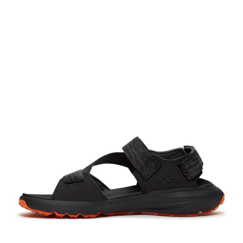 Timberland Men's Motion Dune Backstrap Sandal, Black Webbing, 12 Medium