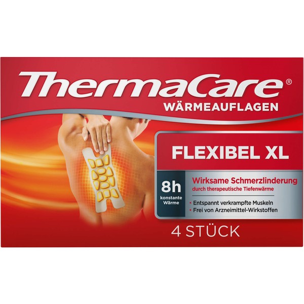 ThermaCare Wärmeauflagen Flexibel XL, 4 pcs. Patch