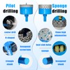 ZNXIMER Diamond Hole Saw Drill Bits - 2pcs 2" Diamond
