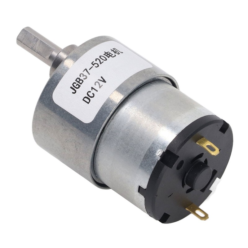 DC Geared Motor CW CCW Speed Reduction Self Locking Turbine