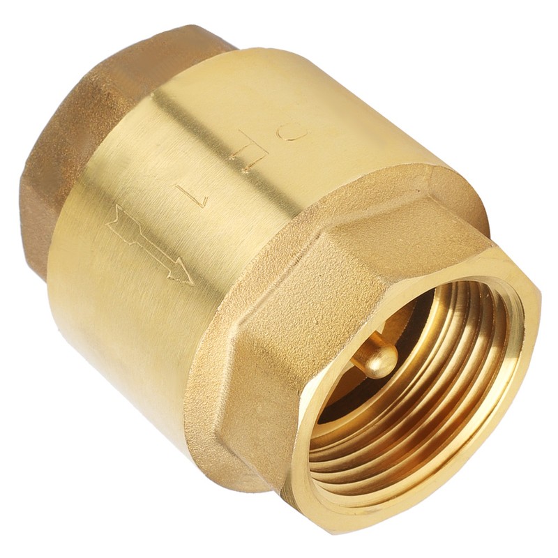 High Accuracy Brass Threaded One Way Non Return Check Valve
