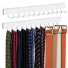 ZEDODIER 2 Pack Wodden Tie Hanger Wall Mounted, Space Saving