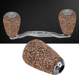 Fishing Knob, Wooden Fishing Knob Durable Wood Knob Replacement Parts for Baitcast/Daiwa/Spinning Fishing Reel Handle Knob (C)