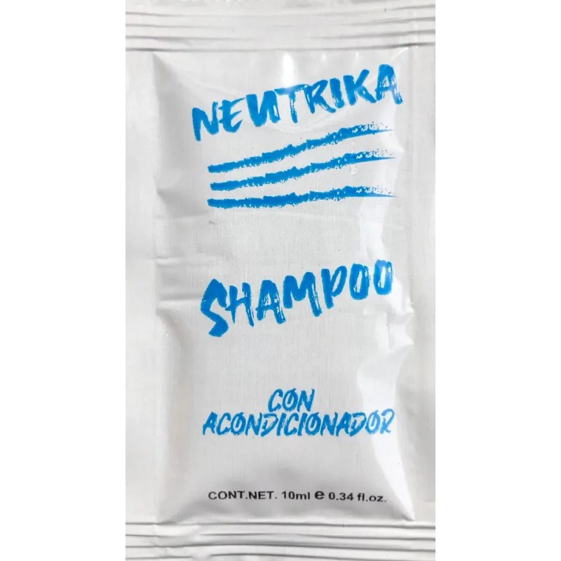 Jabón Y Shampoo Sachet - 200 Pzas. Amenidades Hoteleras
