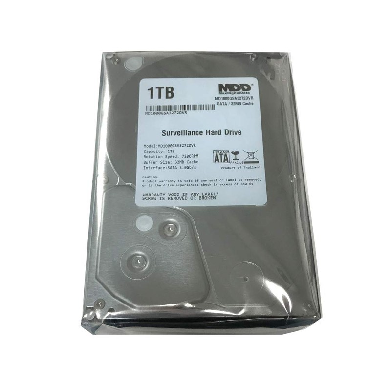 MaxDigitalData 1TB 32MB Cache 7200PM SATA 3.0Gb/s 3.5inch Internal Surveillance