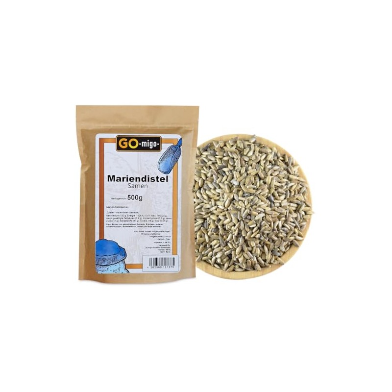 Milk Thistle Seeds Milk Thistle Grains 500g GOmigo