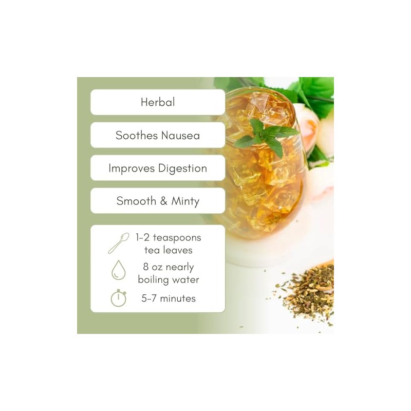 Organic Tummy Balance Loose Leaf Tea - 2oz Bag (Approx.