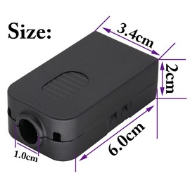 AAOTOKK VGA Bolt Screw Adapte D-SUB DB15 VGA Female Port to 15 Pin/Way Female Terminal Breakout Board Connector DB15 3 Row VGA Terminal Adapter with Case&Screw (2Pcak/Female)