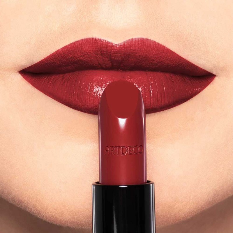 ARTDECO Perfect Colour Lipstick - Long-Lasting Shiny Red Lipstick -