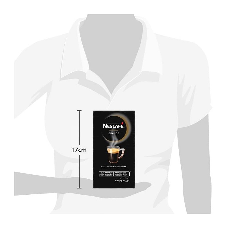 NESCAFÉ Grande Roast and Ground Filter Coffee 500g | Round-Bodied