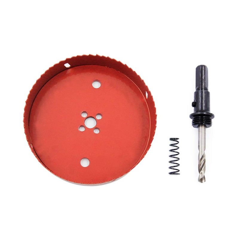 Hole Saw Drill Bit LAIWEI HSS Hole Cutter with Arbor