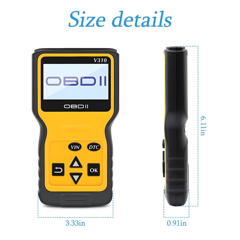 AUCELI OBD2 Scanner Code Reader for Car Check Engine, CAN