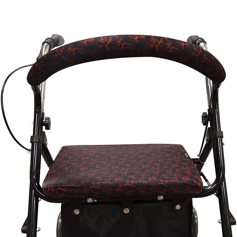 Unisex Rollator Walker Seat and Backrest Rollbar Covers Universal Soft