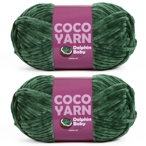 Dolphin Baby Yarn for Crocheting Soft - CocoYarn - Velvet