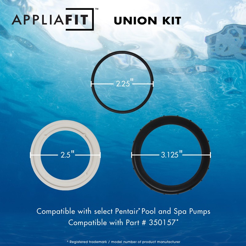 Union Replacement Kit Compatible with Pentair SuperFlo & SuperFlo VS