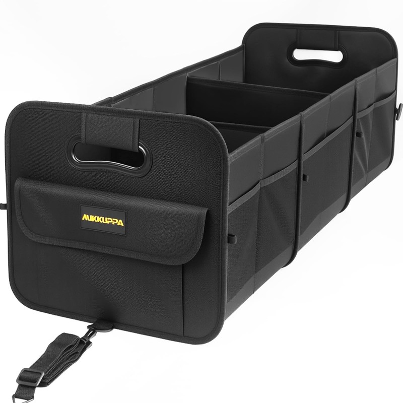 MIKKUPPA Car Trunk Organizer - 105L Collapsible Large Trunk Organizer