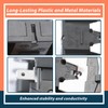 Lisnhlin QPS2-C4R7MD3 Overload Protector Relay Replacement for Frigidaire 5304521534, 5304521562