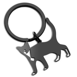 XIANNVXI Cat Key Chain Kitten Keyrings for Car Key Chain Kawaii Adorable Bag Pendant Gift Idea for Women and Men