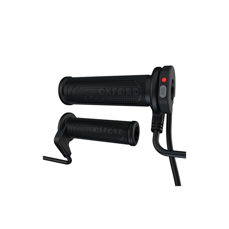 Oxford HotGrips Advanced Integrated | Heated Handlebar Grips for Cold