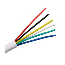 Ali's DIY 6 Core White PVC Insulated Alarm Cable - 25 Metre Custom Cut Length