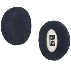Earbags Bandless Ear Warmers/Earmuffs Fleece ­ Navy Blue - Small