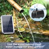 Solar Water Fountain Solar Powered Water Fountain 264GHP Solar Fountain