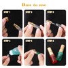 Alrhso 50Pcs 2ml Mini Spray Bottles Clear Glass Perfume Bottles